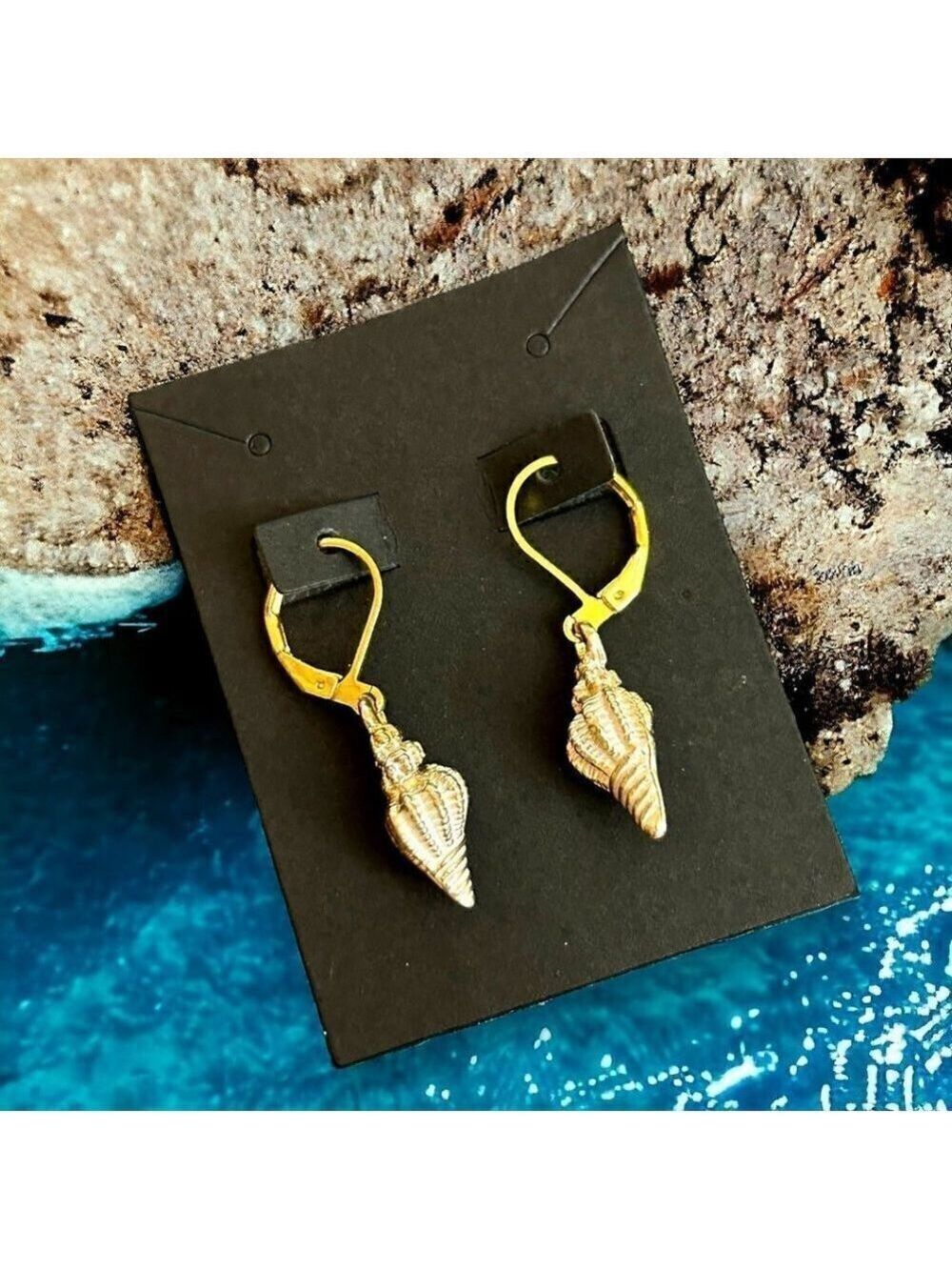 Shell Charm Earrings